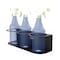 Koova Storage Rack, Steel, Black, 4.1 in W, 3.7 in H, 12.7 in L, Powder Coated KV-SPRAYB-3 - alternate 1